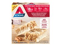 Atkins Vanilla Pecan Crisp Bars - 5x48g