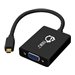 SIIG Micro HDMI to VGA Adapter Converter with Audio