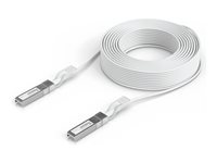 Ubiquiti UniFi 30m 25GBase-kabel til direkte påsætning Hvid