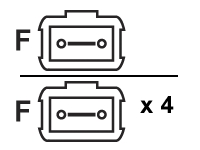 AddOn - Câble de sortie de ventilation - MPO-16/PC multi-mode (F) pour MPO/PC multi-mode (F) - 9 m 