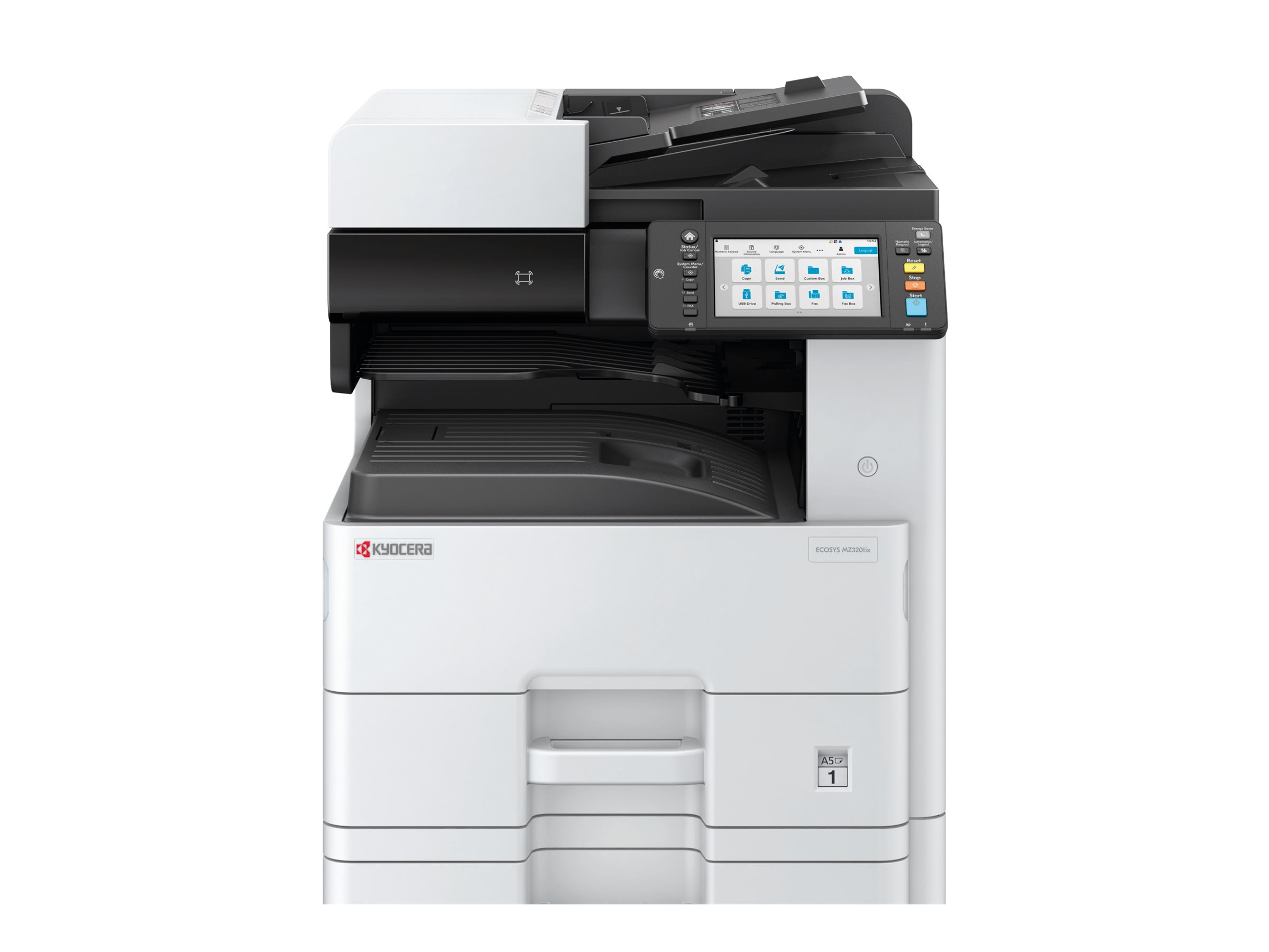 Kyocera ECOSYS MZ3201ix multifunction printer Product shot Front 79950