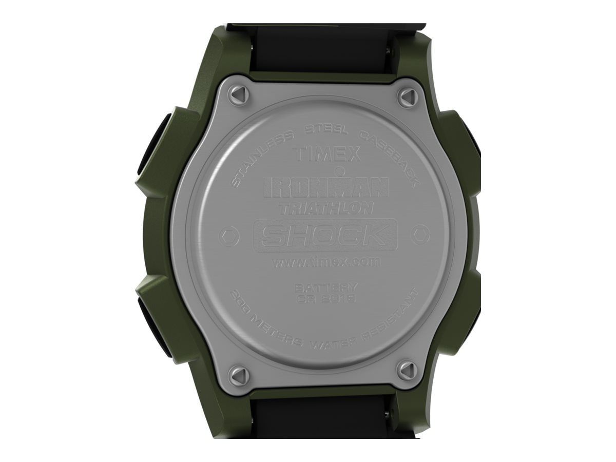 Timex Ironman Shock Endure Wristwatch Black/Green TW5M649009J