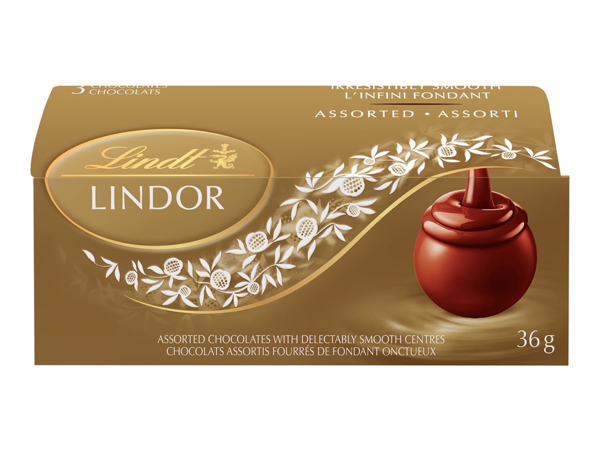 Lindt LINDOR Chocolate Truffles - 36g/3pk