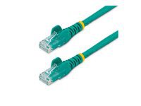 StarTech.com 10ft CAT6 Ethernet Cable, 10 Gigabit Snagless RJ45 650MHz 100W PoE Patch Cord, CAT 6 10GbE UTP Network Cable w/Strain Relief, Green, Wiring is UL Certified/TIA - Category 6 - 24AWG (N6PATCH10GN)