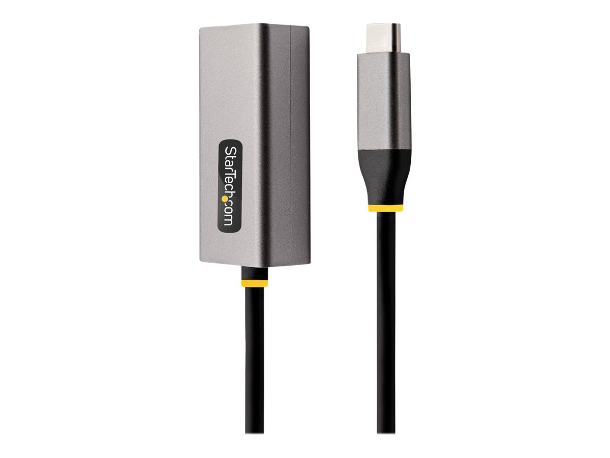 StarTech.com USB-C to Ethernet Adapter, 10/100/1000 Mbps, Gigabit Network Adapter w/ ASIX AX88179A Chip, 1ft/30cm Cable, USB Type C to RJ45 Ethernet Dongle, USB C to LAN Adapter, Windows/macOS/Linux/ChromeOS (US1GC30B2) - síťový adaptér - USB-C - Gigabit Ethernet x 1 – foto 2