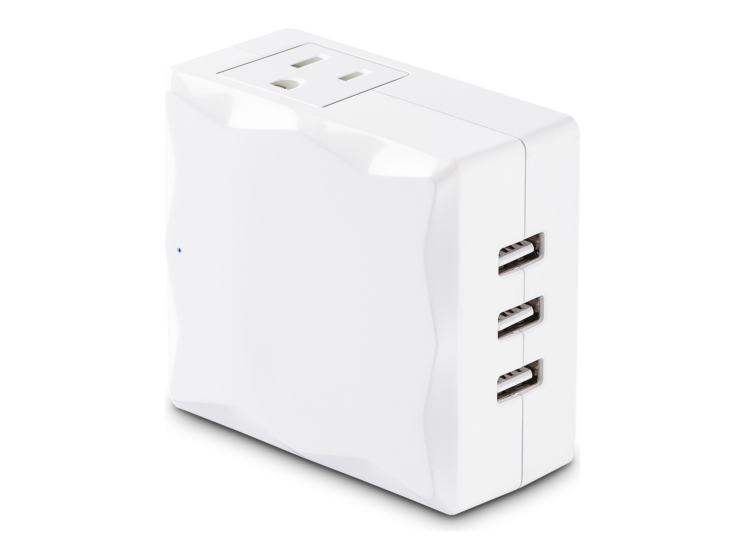 2OUT SURGE PROTECTOR 500J 120VWALL TAP 3 USB 4.2A $50K CEG