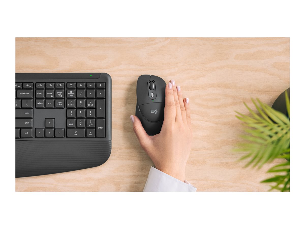 Logitech Signature Comfort Plus M850 L for Business - myš - 2.4 GHz, Bluetooth – foto 7