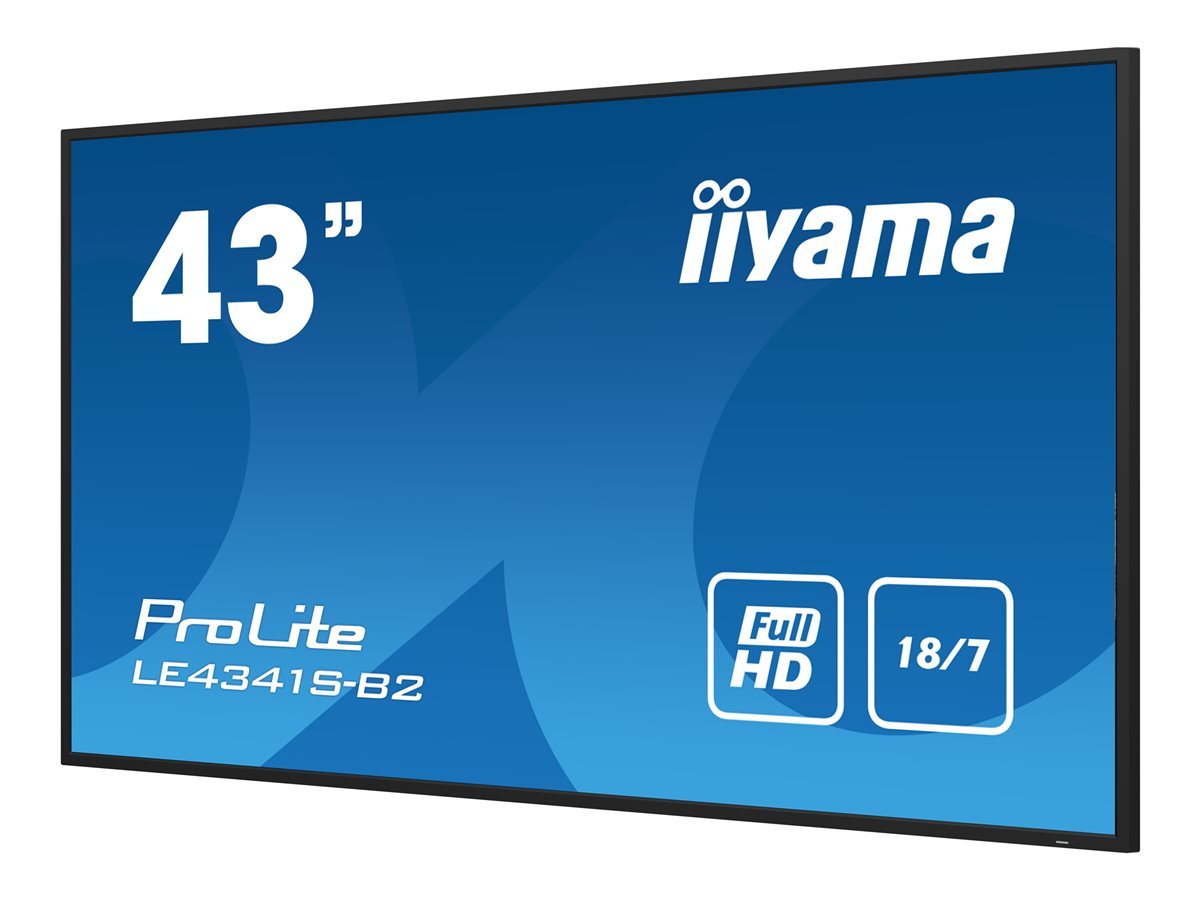 iiyama ProLite LE4341S-B2 43" Třída (42.5" zobrazitelný) displej LCD s LED podsvícením - Full HD - pro digital signage – foto 2