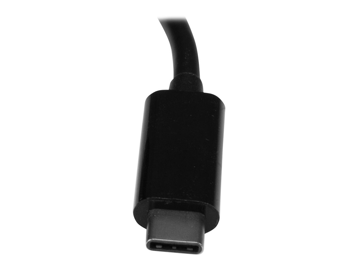 StarTech.com 3 Port USB-C Hub with Gigabit Ethernet & 60W Power Delivery Passthrough Laptop Charging, USB-C to 3x USB-A (USB 3.0 SuperSpeed 5Gbps), USB 3.1/USB 3.2 Gen 1 Type-C Adapter Hub - Windows/macOS/Linux (HB30C3AGEPD) - rozbočovač - 3 porty – foto 4