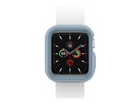 OtterBox EXO EDGE - Stoßstange für Smartwatch - Polycarbonat, TPE - Lake Mist Blue - für Apple Watch (40 mm)