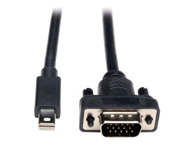Tripp Lite 6ft Mini DisplayPort to VGA Adapter Active Converter mDP to VGA 1920 x 1200 DPort 1.2 M/M 6'