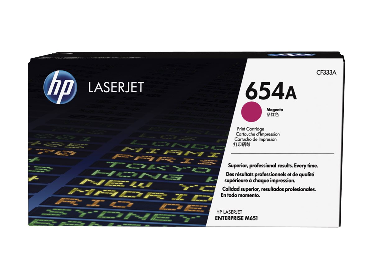 HP 654A Magenta Toner