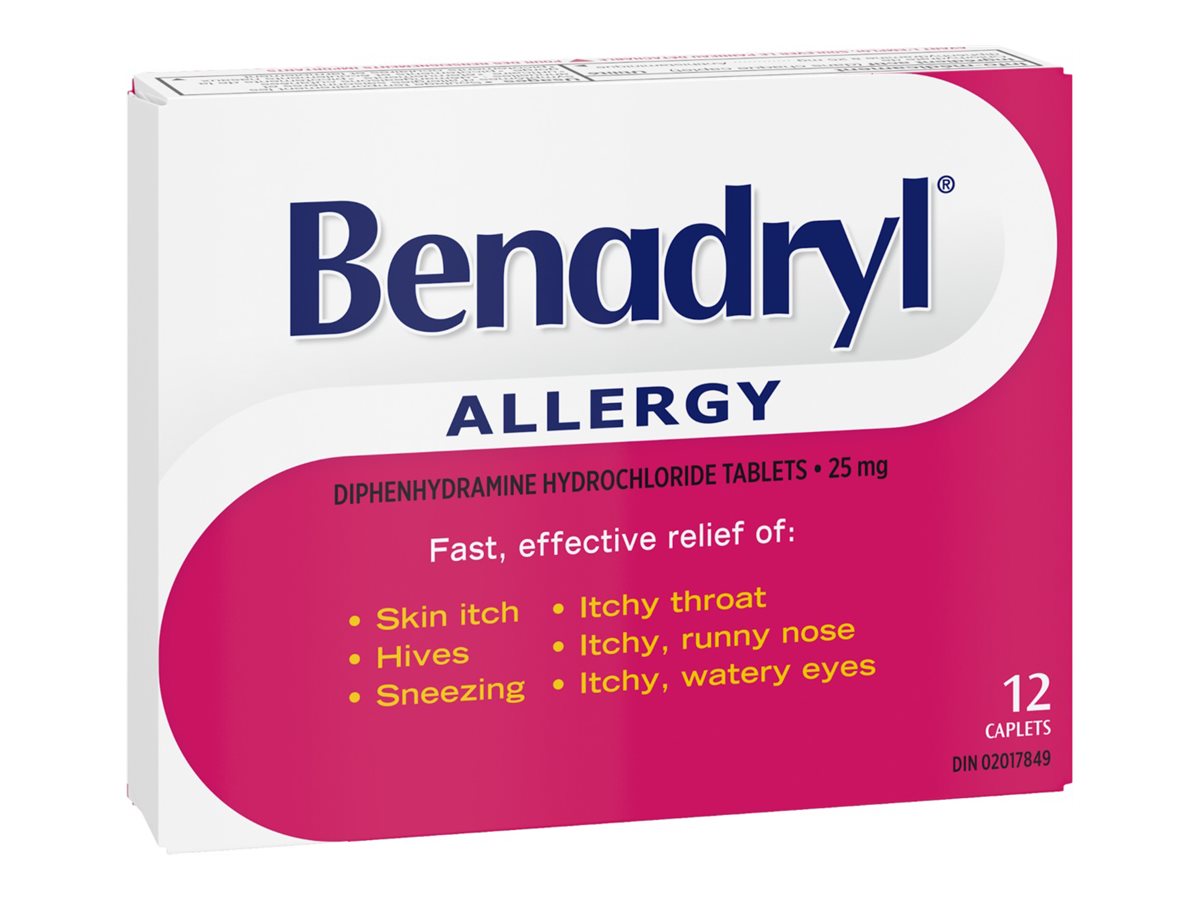 Benadryl Allergy Caplets - 12's