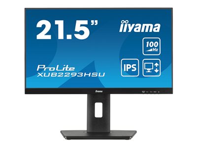 IIYAMA 54.5cm (21,5) XUB2293HSU-B6 16:9 HDMI+DP+2xUSB retail - XUB2293HSU-B6
