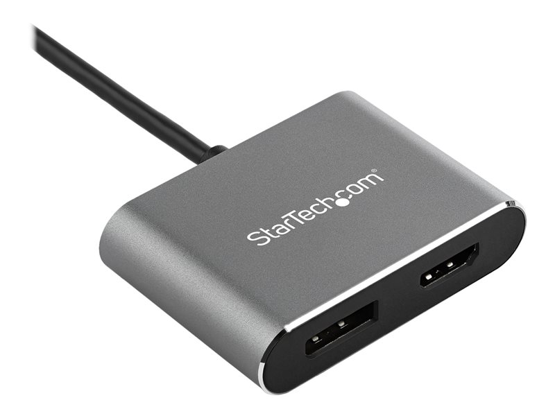 StarTech.com CDP2DPHD Adaptateur multiport USB-C vers DisplayPort ou HDMI - 4K  60 Hz - Convertisseur 2-en-1 USB Type-C à DP HDMI - adaptateur vidéo -  DisplayPort / HDMI - 20.5 cm (CDP2DPHD)