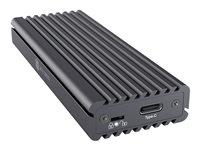 RaidSonic ICY BOX Ekstern Lagringspakning USB-C 3.1 (Gen 2) M.2 NVMe Card / SATA 6Gb/s