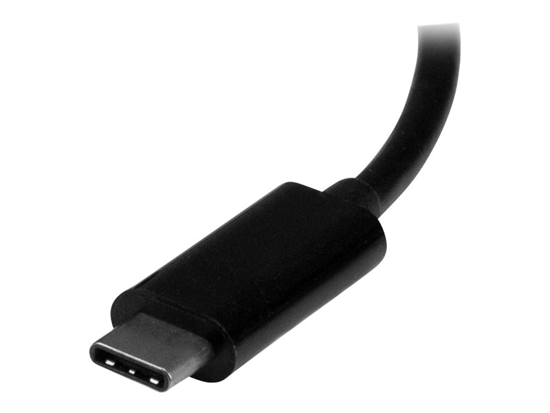 StarTech.com Adaptateur multiport AV numérique USB-C - HDMI / DVI / VGA -  Multiprise audio vidéo USB Type-C 3 en 1 - 4K (CDPVGDVHDBP)