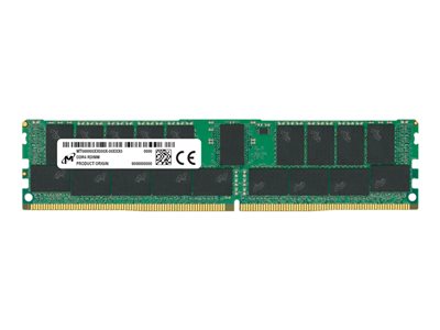 Micron - DDR4 - module - 32 GB - DIMM 288-pin - 2933 MHz / PC4-23466 -  registered