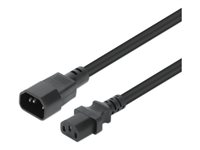 Manhattan - power extension cable - power IEC 60320 C13 to IEC 60320 C14 - 5 m