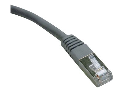 Tripp Lite 7ft Cat6 Gigabit Molded Shielded Patch Cable STP RJ45 M/M Gray 7'
