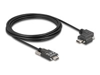 DeLOCK USB 2.0 USB Type-C kabel 3m Sort