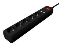 EnerGenie SPG5-U2-5-02 Strømfordelingsenhed 8-stik 16A Sort 1.5m