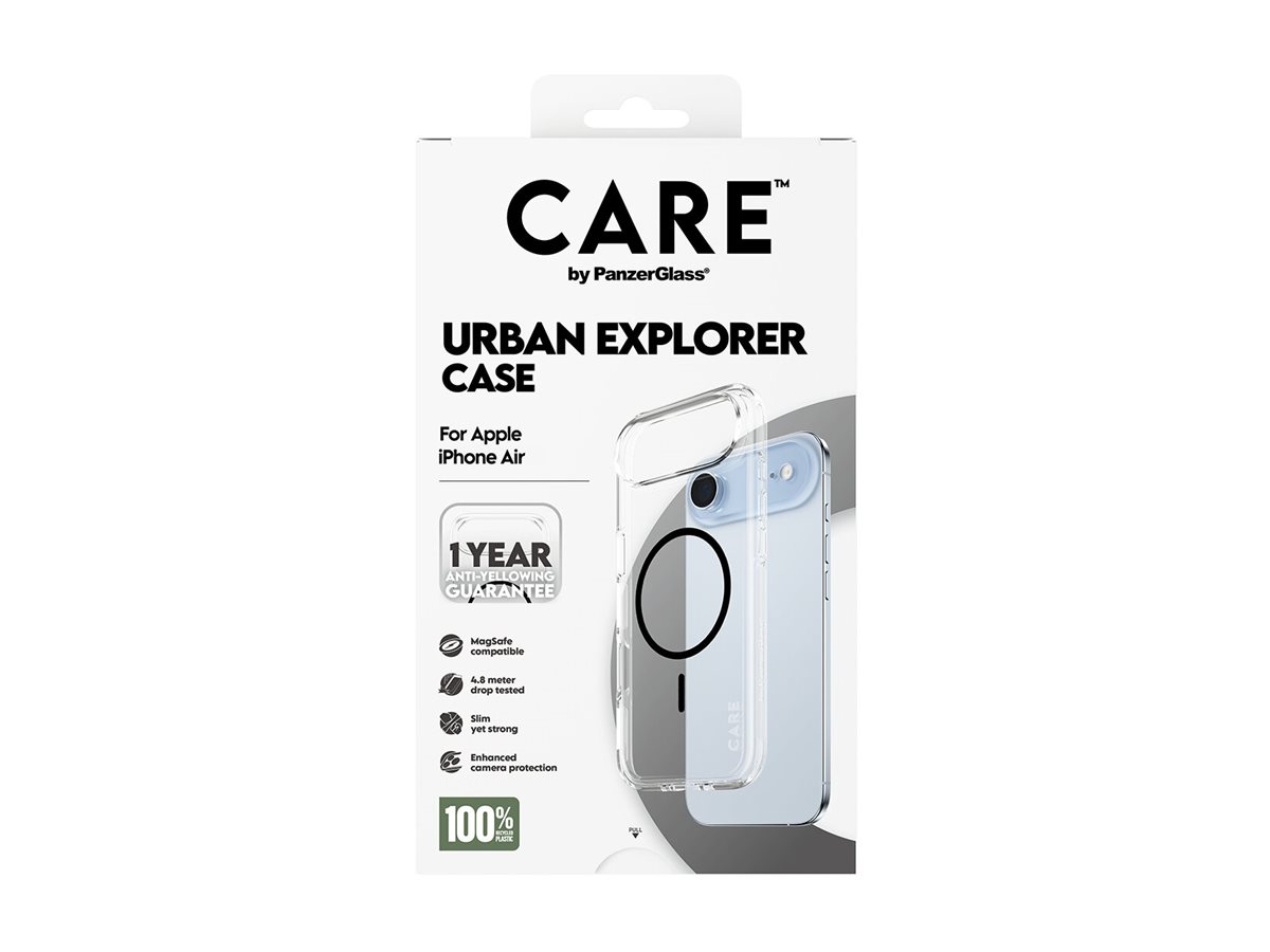 PanzerGlass CARE Apple iPhone Air Urban čirý/černý MagSafe – foto 5