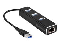 SilverStone EP04 Hub 3 porte USB
