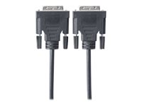 Manhattan Digital DVI-D Dual Link Video Cable (Clearance Pricing), 3m, Male to Male, Fully Shielded, Compatible with DVD-D, Black, Lifetime Warranty, Polybag - DVI cable - DVI-D to DVI-D - 3 m
