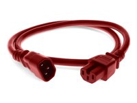AddOn - power extension cable - IEC 60320 C14 to IEC 60320 C15 - 1.22 m