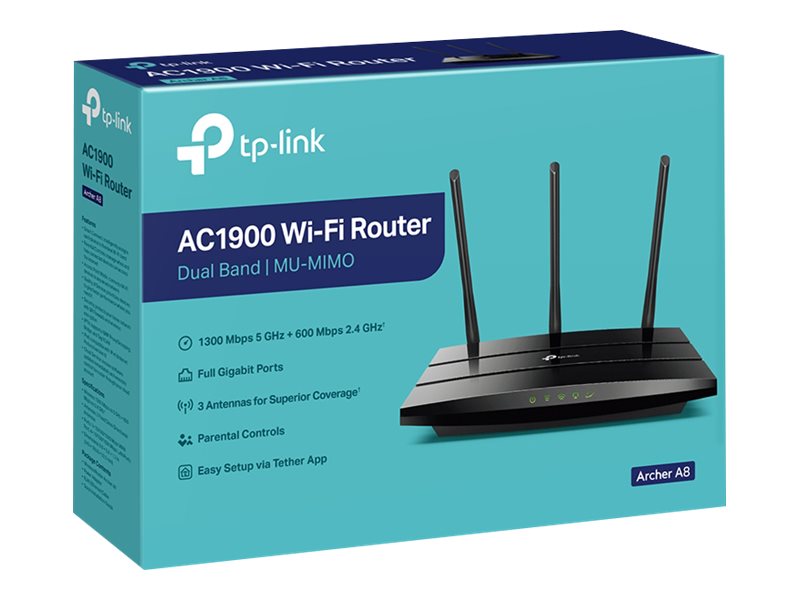 TP-LINK AC1900 Wireless MU-MIMO Wi-Fi
