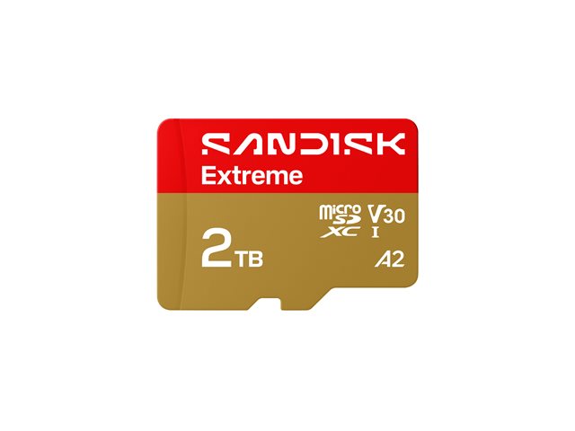 SANDISK Extreme microSDXC UHS-I Card 2TB SDSQXAV-2T00-GN6MA