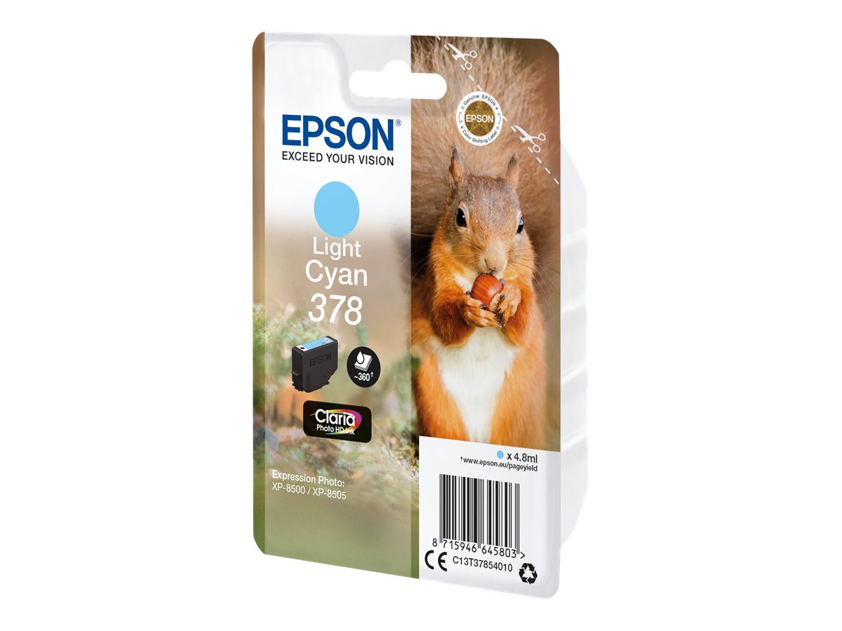 Epson 378 - světle azurová - originální - inkoustová cartridge – foto 2