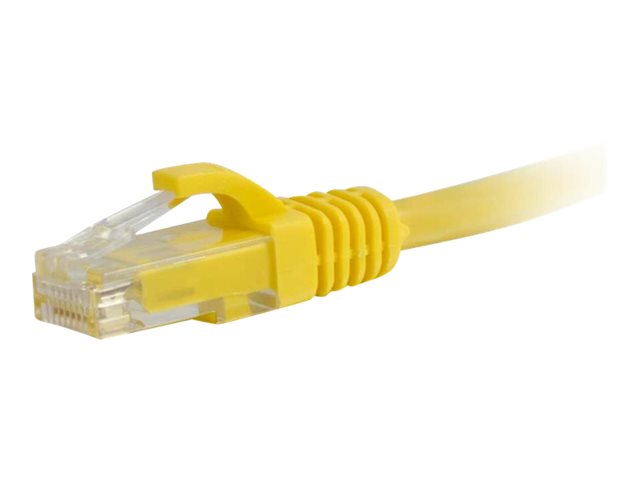 C2G Cat6 Booted Unshielded (UTP) Network Patch Cable - patch kabel - 1 m - žlutá – foto 3