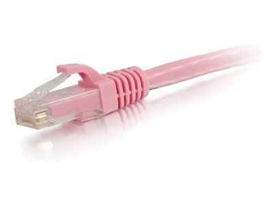 C2G 6ft Cat6a Snagless Unshielded (UTP) Network Patch Ethernet Cable-Pink