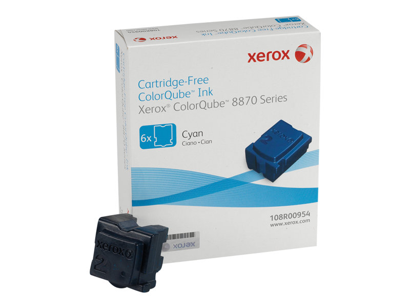 SOLID INK CYAN (6 STICKS) 8870 – Xerox