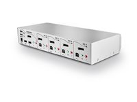 Switch KVM DisplayPort 1.2, USB 2.0 & audio, 4 ports