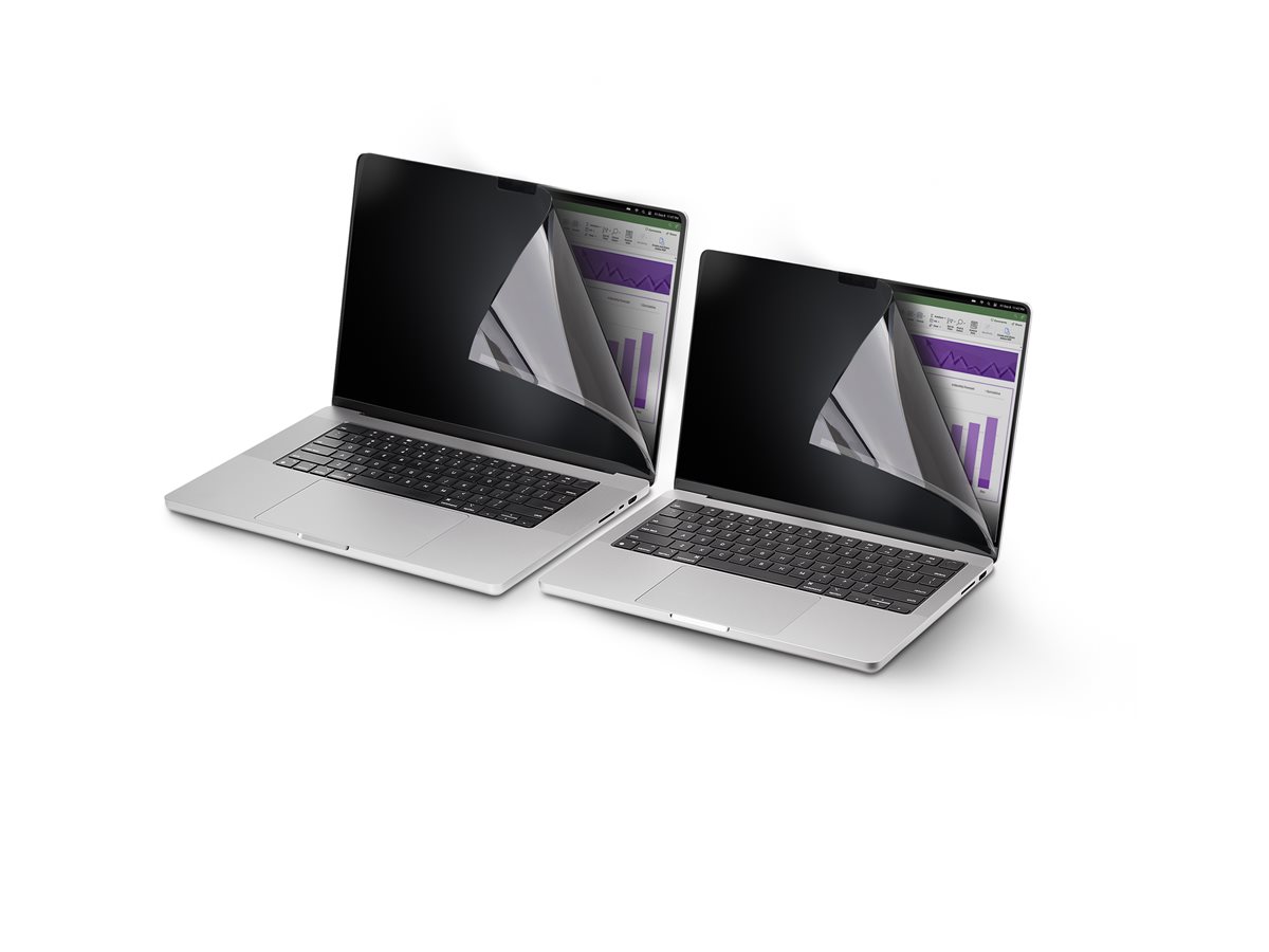 StarTech.com 14-inch MacBook Pro 21/23 Laptop Privacy Screen, Anti-Glare Privacy Filter with 51% Blue Light Reduction, Monitor Screen Protector with +/- 30 deg. Viewing Angle - Reversible Matte/Glossy Sides (14M21-PRIVACY-SCREEN) - filtr pro zvýšení soukromí k notebooku (horizontální) – foto 10