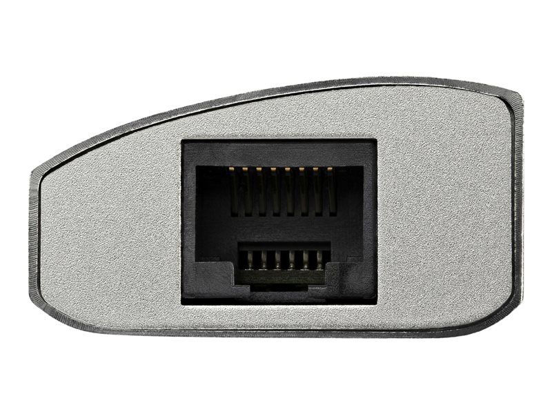 StarTech.com Hub USB 3.0 3 ports avec GbE - Aluminium
