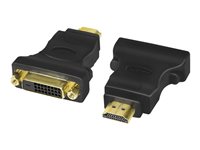 LogiLink Videoadapter HDMI / DVI Sort
