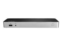 StarTech.com USB C Dock - 4K Dual Monitor HDMI & DisplayPort USB Type-C - 60W Power Delivery, SD, 4-port USB 3.0 Hub, GbE (DK30CHDPPDUE) Dockingstation