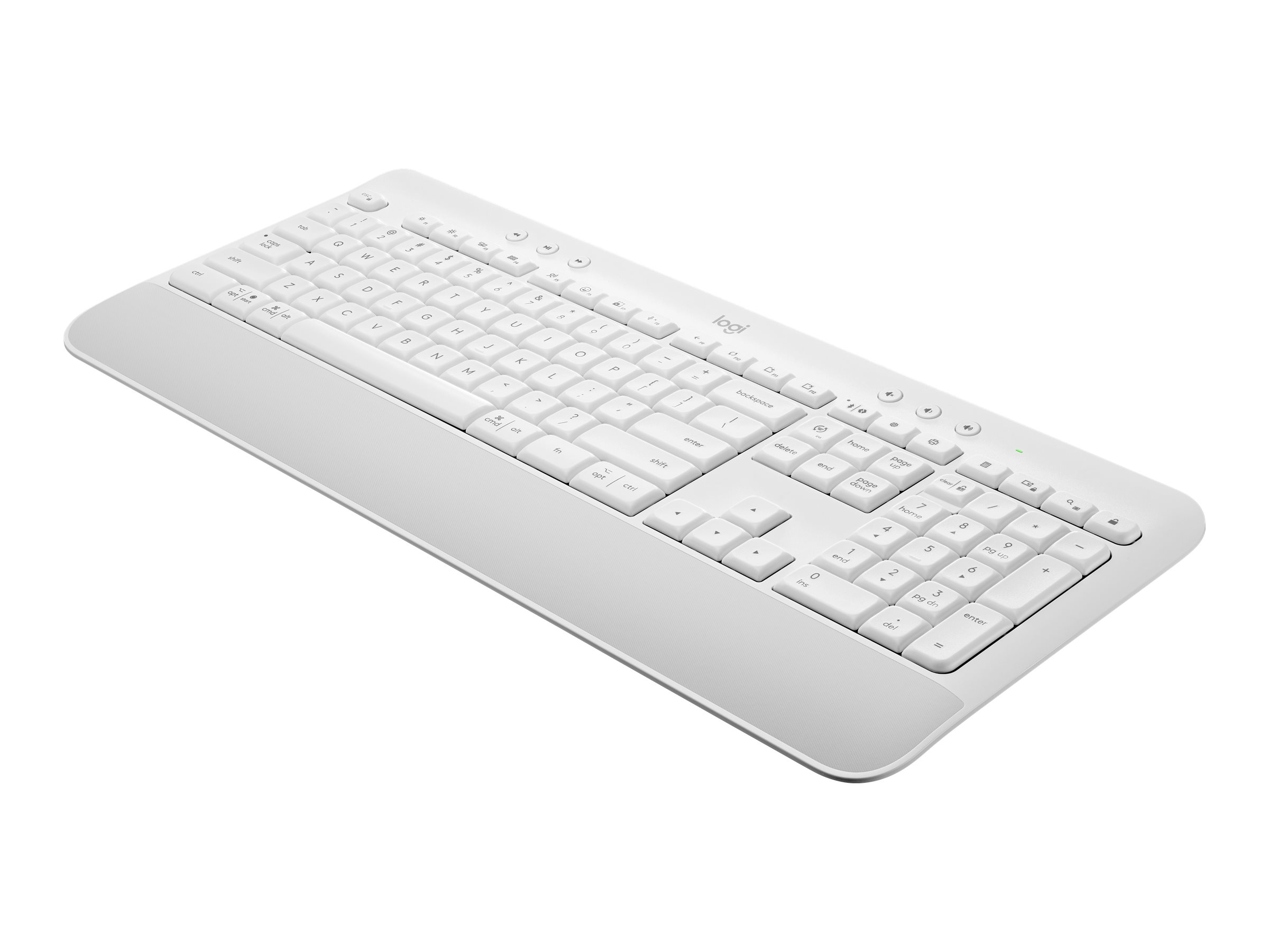 Logitech Signature K650 keyboard QWERTY English off-white Input Package view Back 62980