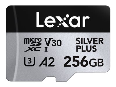LEXAR, PROFESSIONAL, SILVER PLUS, MICROSDXC, 256GB