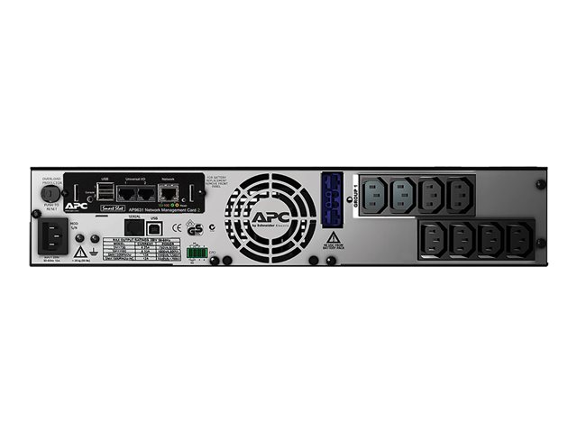 APC Smart-UPS X 750VA Rack/TowerR LCD 230V with Networking Card (AP9631) (600W)