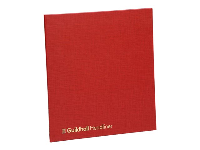 Guildhall Headliner 48 Series 4 12 Account Book 80 Pages 298 X 273 Mm