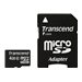 Transcend Premium - carte mmoire flash - 4 Go - micro SDHC