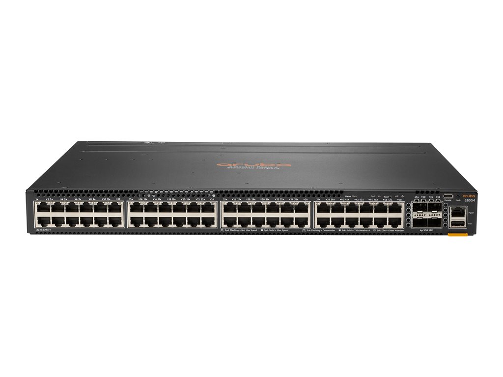 HPE Aruba 6300M Switch 48-port 1GbE