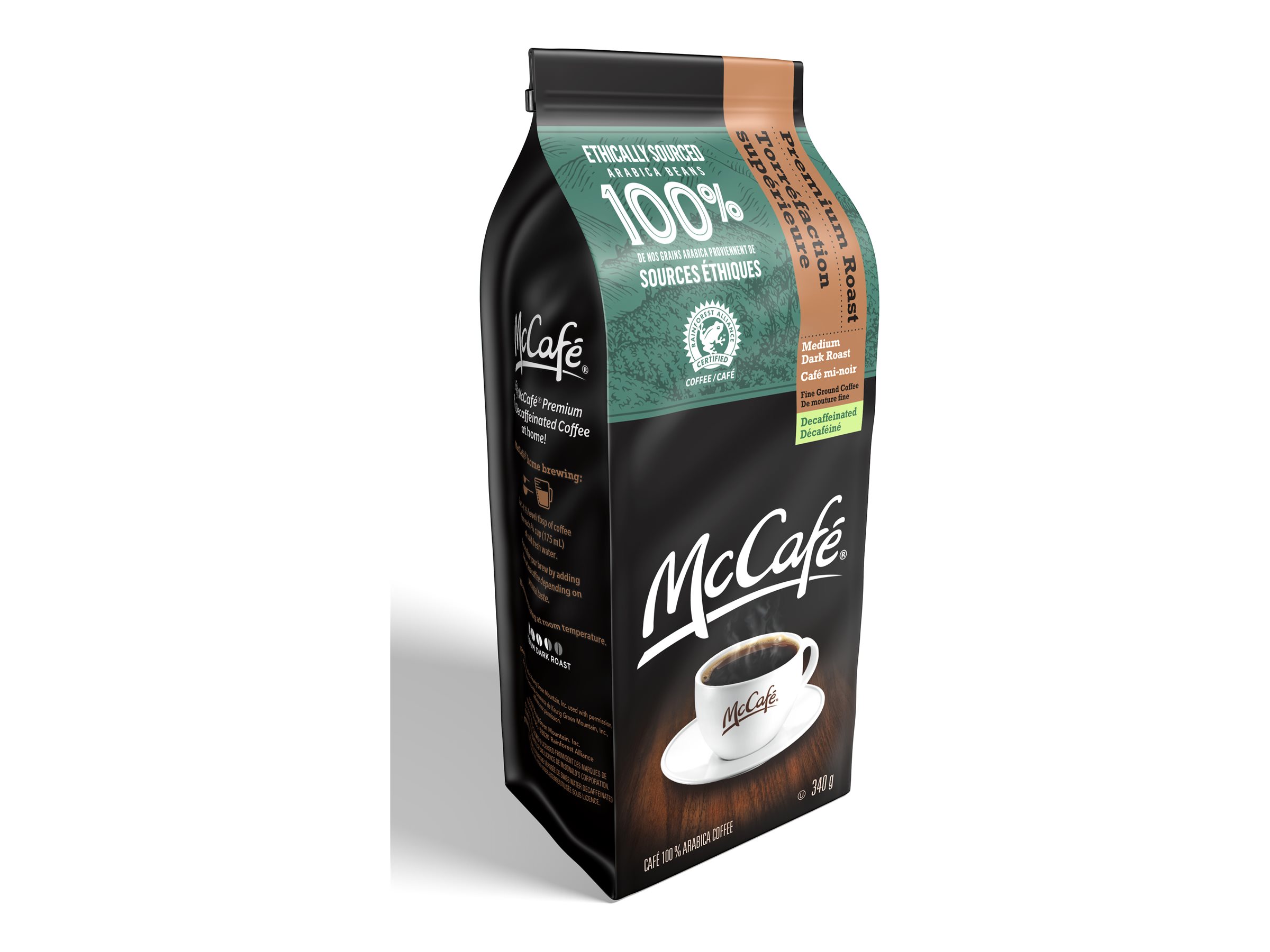 McCafe Premium Roast Decaffeinated Ground Coffee 340g