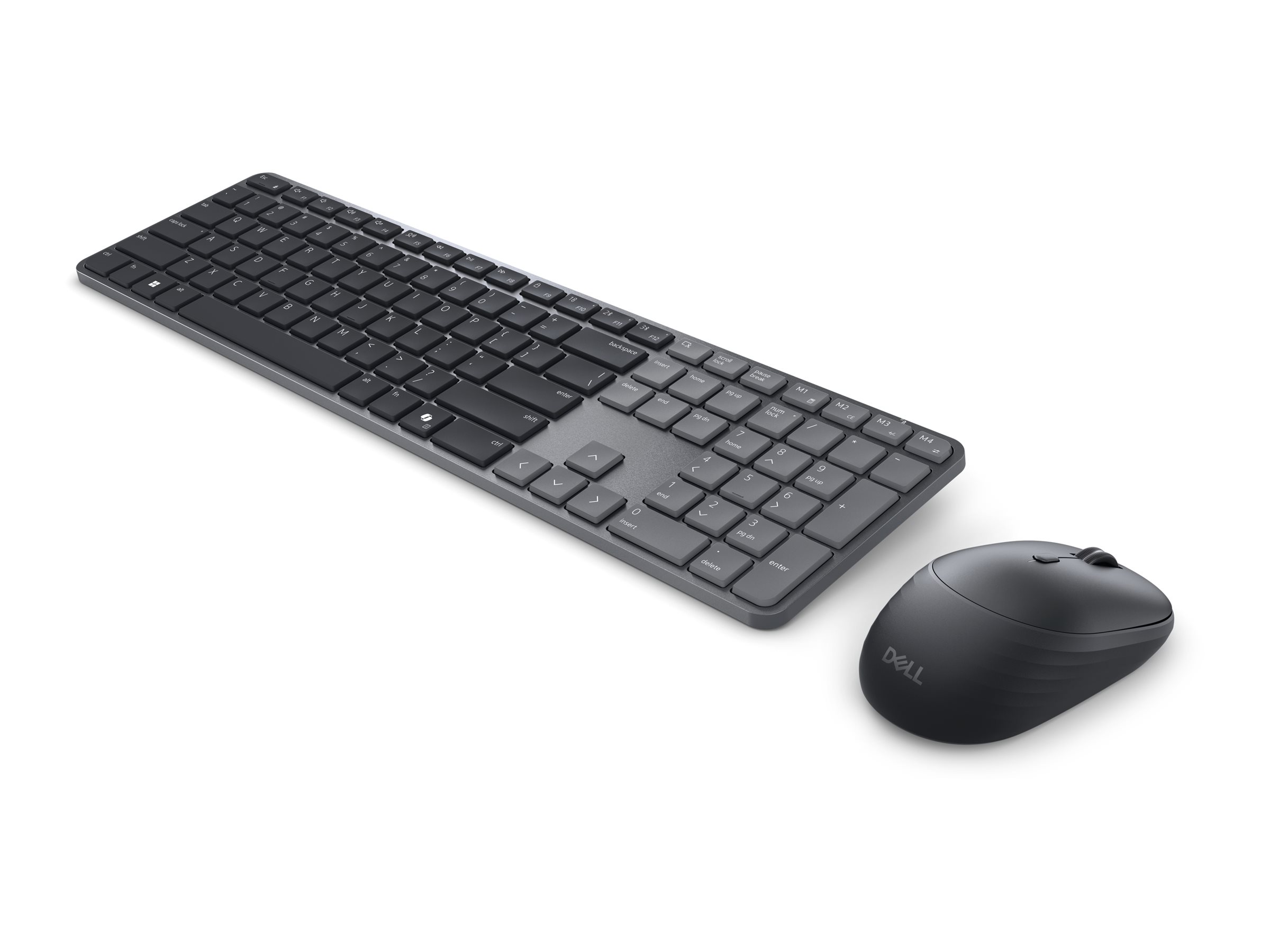 Dell Pro 7 KM726, keyboard and mouse set, Slim, QWERTY, US English, graphite Input Device
