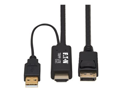 Eaton Tripp Lite Series HDMI to DisplayPort Active Adapter Cable (M/M)